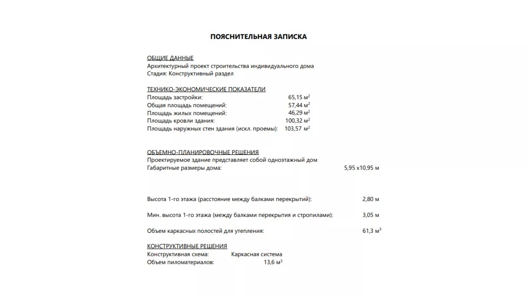 Купить проект каркасного одноэтажного дома 17СЧ08.00 по цене 12990 руб.